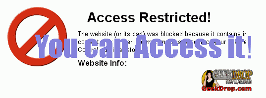 bypass blocked websites