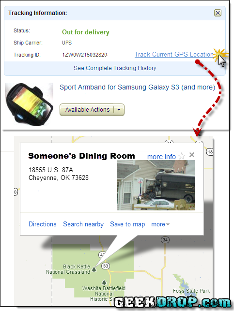 UPS FEDEX USPS GPS Tracking Packages Location