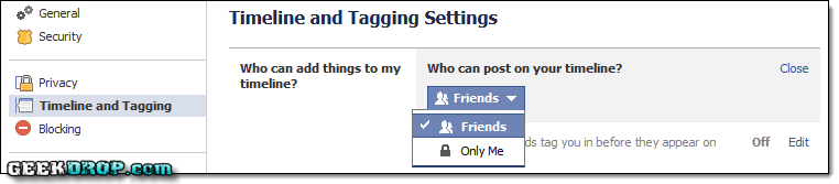 How To Block Someone From Posting On Your Facebook Timeline