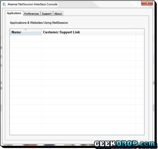 Akamai NetSession Interface Console