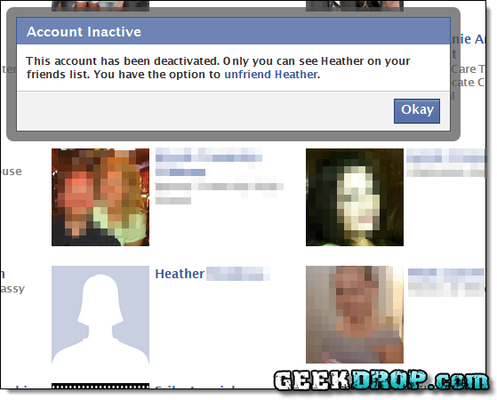 How To Tell if Friend's Facebook Account Deactivated Inactive or Deleted