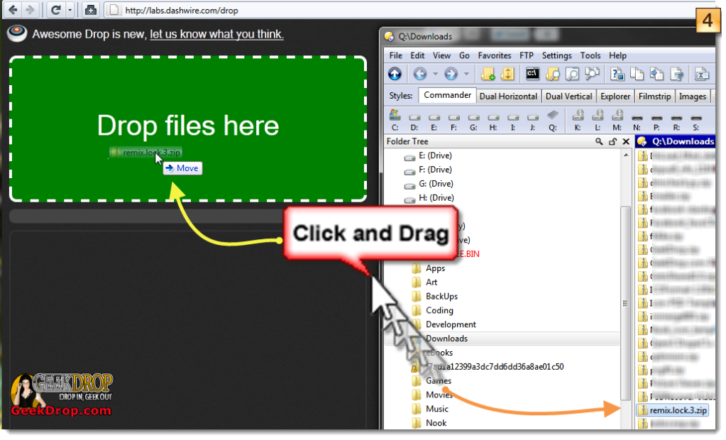  Awesome Drop Tutorial - Drag and Drop Files
