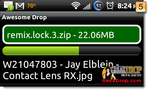  Awesome Drop Tutorial - Transferring Files in Android App
