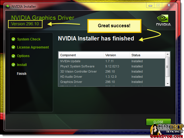 install nvidia drivers windows 10