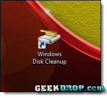 Create a Shortcut to Windows Disk Cleanup - Final Result