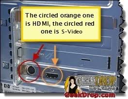 HDMI, Serial ports