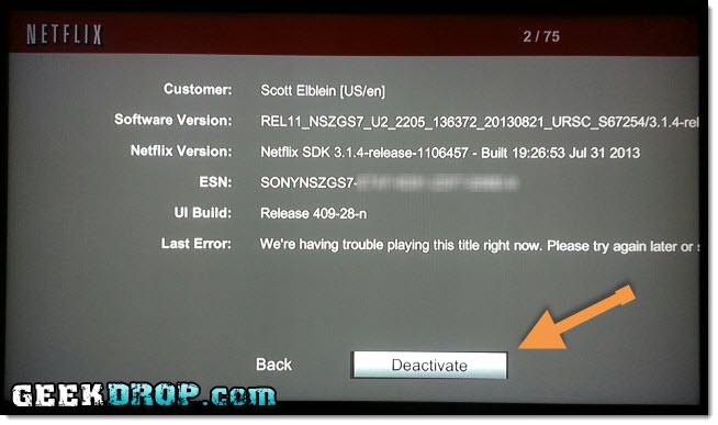 Netflix Error AIP-701 - [Solution] - We're having trouble playing this