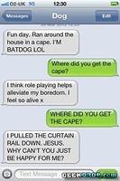 Funny iPhone Texts Dog